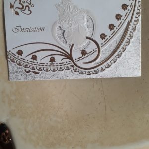 White milinial invite