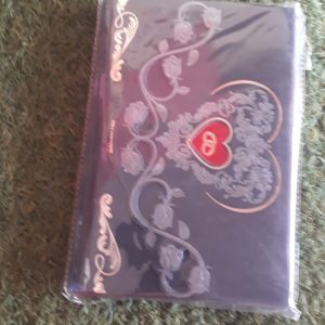Crest Blue 3 steps invite card