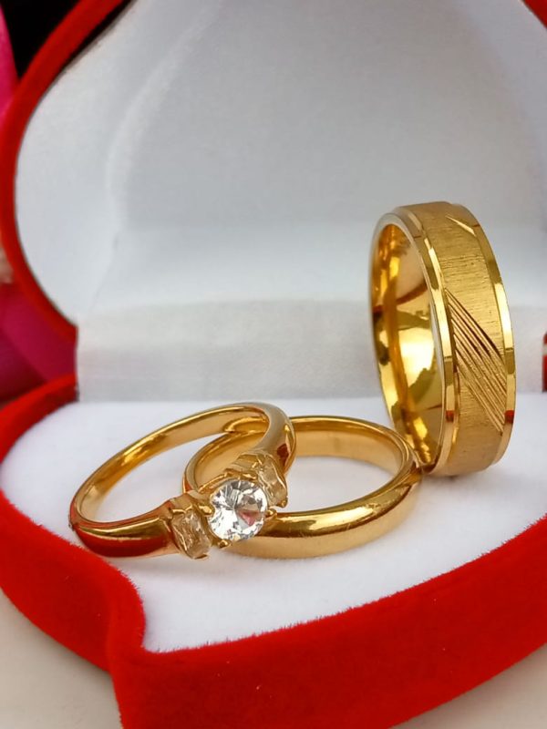 Bold Gold 3in1 Ring Set - Image 15