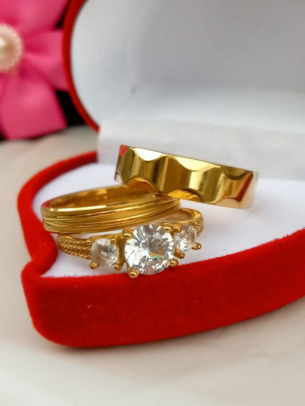 Bold Gold 3in1 Ring Set - Image 14