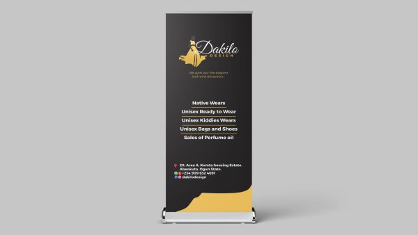 Roll-up Stand Small Size