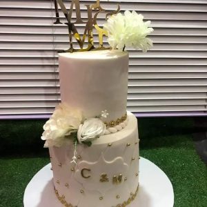 Two Step Design Cake
