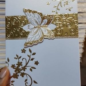 White band card
