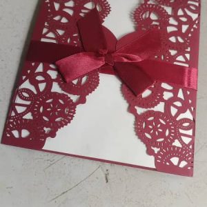 Oxblood laser invite